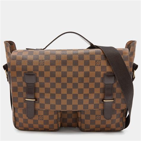 louis vuitton damier canvas broadway messenger bag|louis vuitton damier ebene collection.